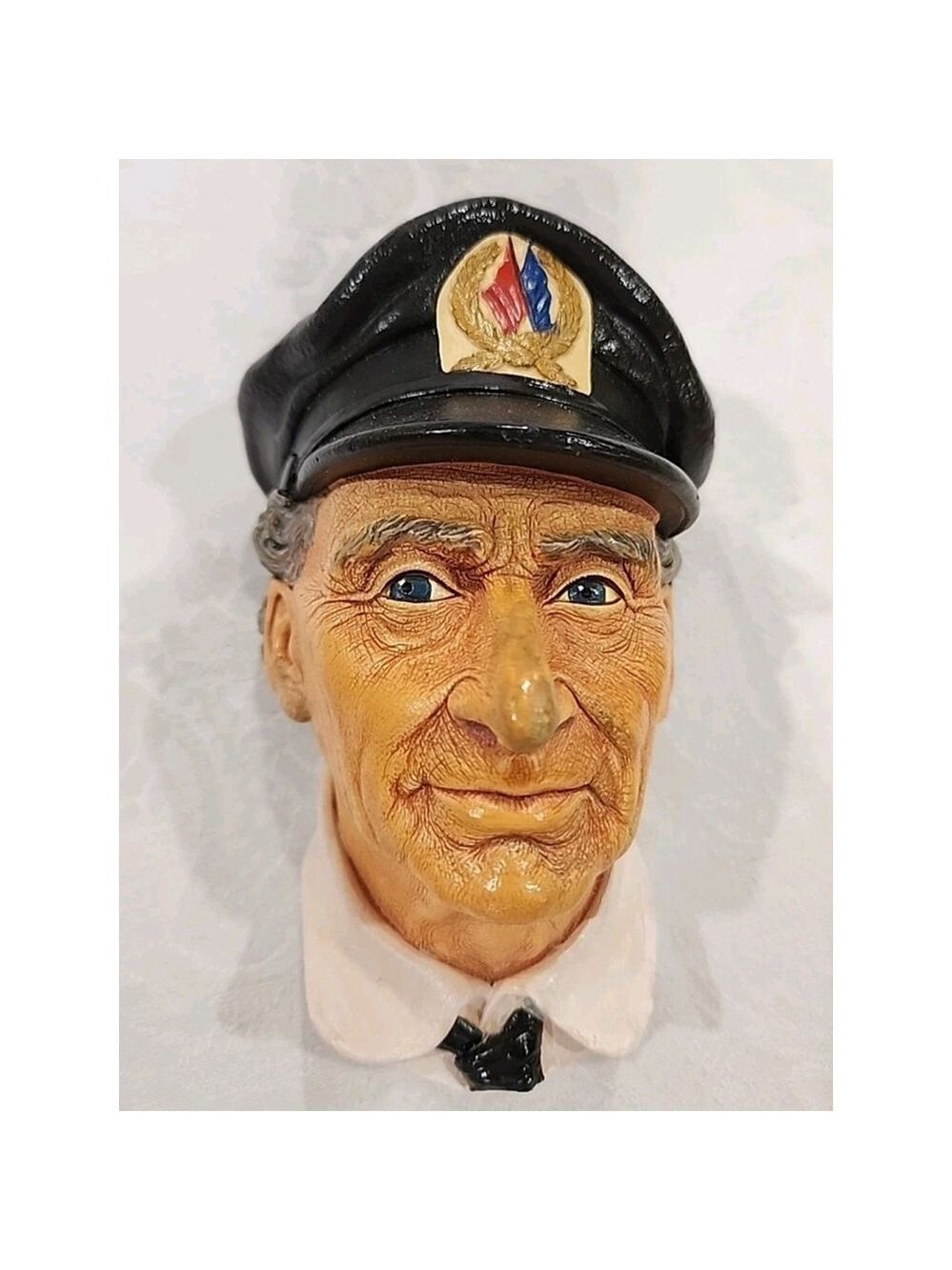 Vintage Bossons England 1972 Chalk Ware Sea Captain Please Read